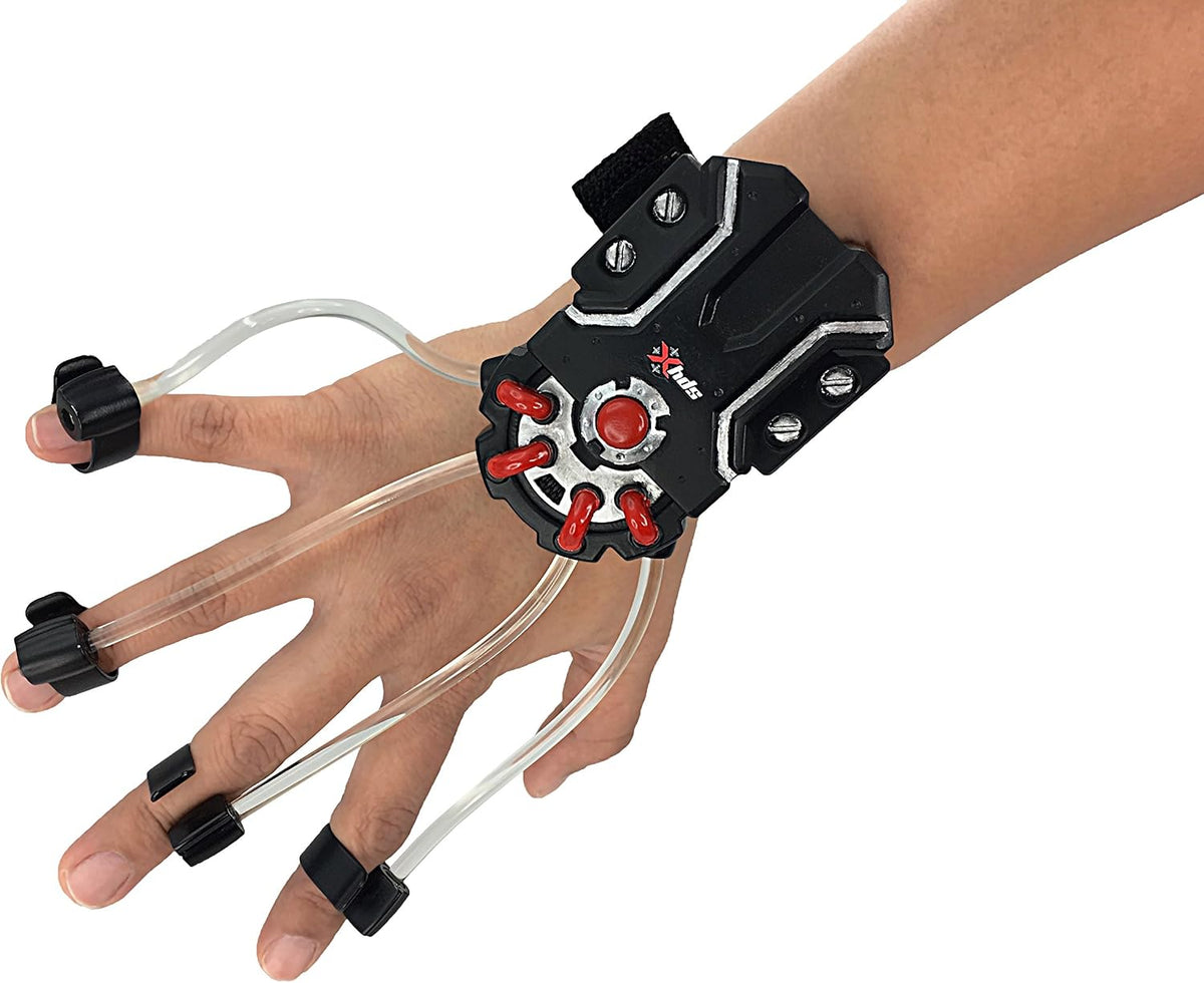SpyX / Light Hand - LED Light Up Glove Toy for Spy Kids. Cool Flash Light Finger Device to Navigate in The Dark. Elastic LED Spy Toy Gadget