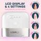 SUNUV SUN3 Professional UV Light for Gel Nails, LED Nail Lamp for Gel Polish with 4-Timer and Sensor, 39 PCS LED Beads