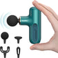 Super Mini Massage Gun, Percussion Deep Tissues Muscle Massager, Compact Sports Travel Massage Gun, Portable Handheld Massager for Home, Gym, Office