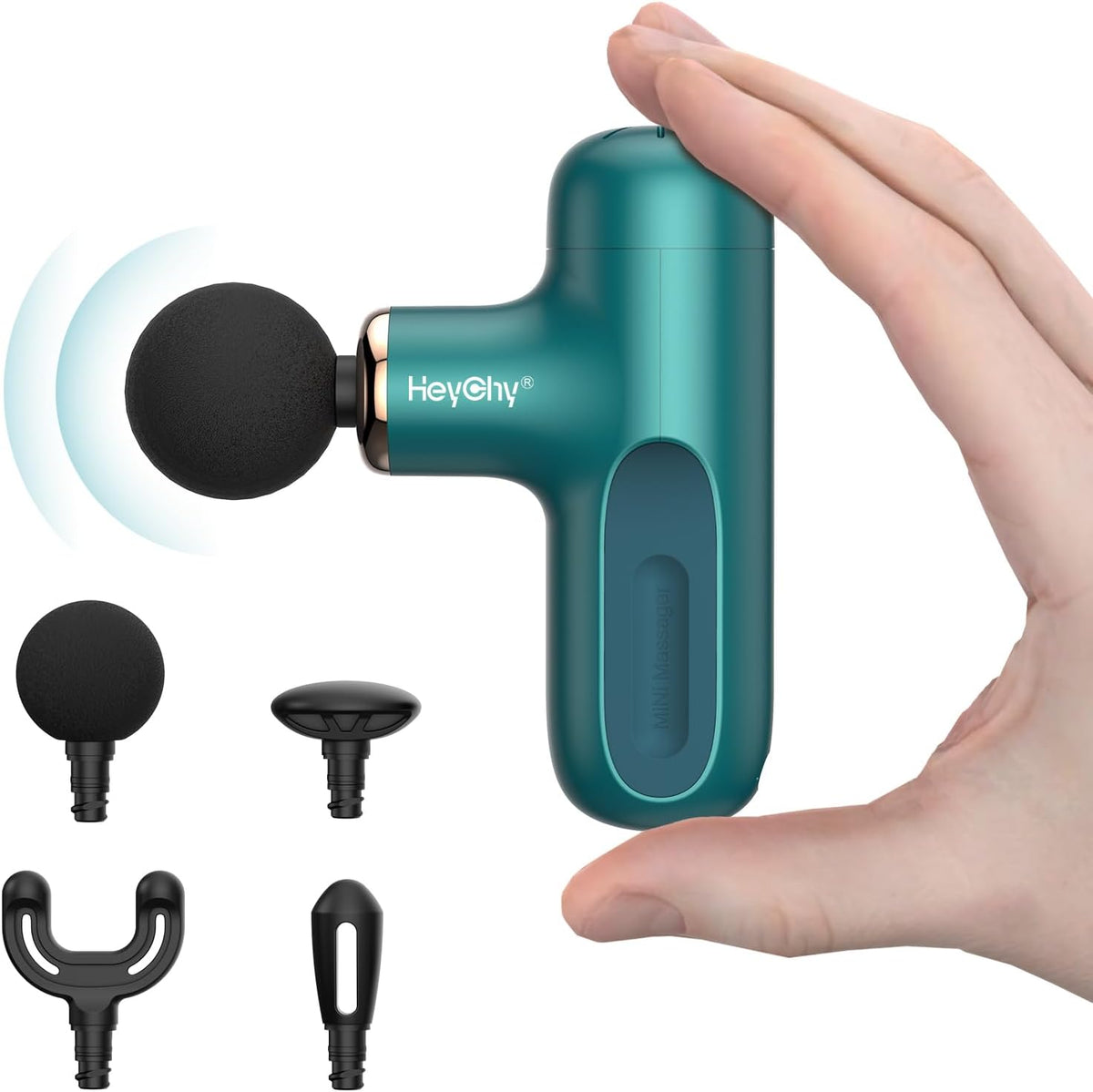 Super Mini Massage Gun, Percussion Deep Tissues Muscle Massager, Compact Sports Travel Massage Gun, Portable Handheld Massager for Home, Gym, Office