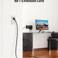 Surge Protector Power Strip 4800J, LeZone 10Ft Long Extension Cord Flat Plug, 12 Outlets 2 USB C 2 USB Ports, Wall Mountable (Black)