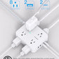Surge Protector Power Strip - HANYCONY 8 Outlets 4 USB (2 USB C) Charging Ports, Multi Plug Outlet Extender, 5Ft Braided Extension Cord