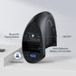 TECKNET Ergonomic Mouse, Wireless Bluetooth Vertical Mouse, 4800 DPI Optical Tracking, 6 Adjustable DPI, Quiet Clicks, 2.4GHz with USB A Receiver