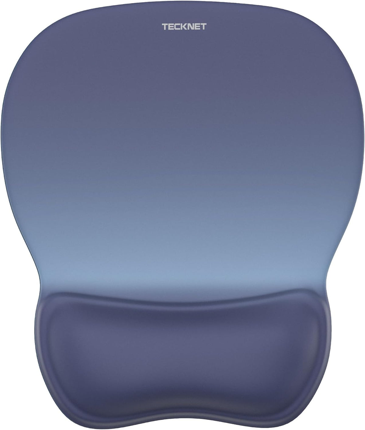 TECKNET Gel Mouse Pad with Wrist Rest, Ergonomic Office Mousepad with Wrist Support - Non-Slip & Smooth Surface Comfortable Desk Accessories Mat