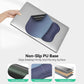 TECKNET Gel Mouse Pad with Wrist Rest, Ergonomic Office Mousepad with Wrist Support - Non-Slip & Smooth Surface Comfortable Desk Accessories Mat