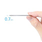 TENOC Universal Metal Ring Sticker for Magnetic Charger Compatible with iPhone/Samsung/Android All Cellphones (Black)
