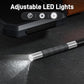 Teslong Two-Way Articulating Borescope with Light, Industrial Endoscope Inspection Camera with Articulated Probe