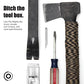 The Mighty Bar - Heavy Duty Keychain Prybar EDC Pry Bar for Every Day Carry Small Stainless Steel Key Chain Multitool Prybar for Keys