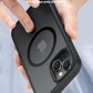 Tigowos Magnetic for iPhone 15 Case Drop Resistant Matte Skin Feeling Back Cover Shockproof Slim Fit for iPhone 15 Phone Case,Matte Black