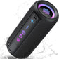 TIMU Portable Bluetooth Speaker, 25W Super Loud Wireless Speaker, Boost Bass 3.0, Bluetooth 5.4, 30H Playtime, 8 RGB Modes, IPX7 Waterproof