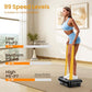 TISSCARE Vibration Plate Exercise Machine, Mini Vibrating Fitness Platform for Home Workouts