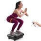 TISSCARE Vibration Plate Exercise Machine, Mini Vibrating Fitness Platform for Home Workouts