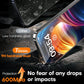 TOCOL for iPhone 15 Screen Protector, Shatterproof, HD Tempered Glass for iPhone 15 Full Coverage Screen Protector, Anti-Fingerprint