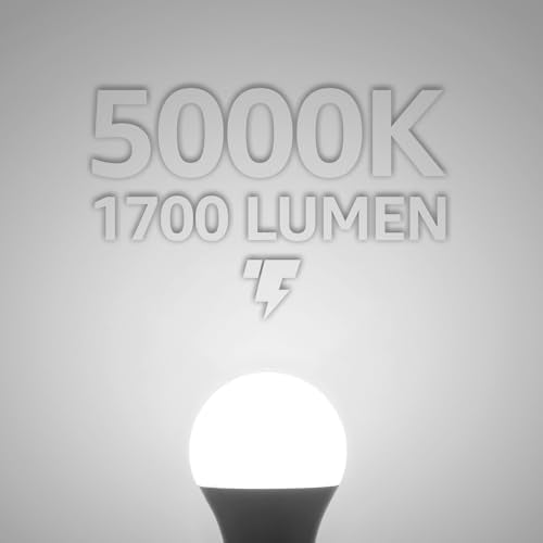 TORCHSTAR 1700LM Universal Garage Door Opener LED Light Bulb, UL FCC DOE, 15W Ultra Bright, Minimize Interference, 100W Eqv. 120V (Pack of 2)