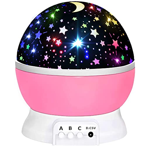 Toys for 1-10 Year Old Girls, Star Projector for Kids 2-9 Year Old Girl Gift Toy for 3-8 Year Old Girls Christmas Gift