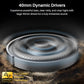 TOZO HT3 Hybrid Noise Cancelling Headphones, 90H Playtime Wireless Over Ear Bluetooth Headset, Spatial Audio AI Chat with 5 Mics