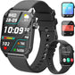 TRAUSI Smart Watch for Men, 120 Sports Modes Smartwatch with 1.83" HD Touchsreen, IP67 Waterproof, Sleep Monitor (Black)