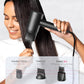 TYMO Diffuser Hair Dryer Blow Dryer - 300 Million Ionic Hairdryer with Diffuser & Comb Attachment for Curly Hair, Professional Blowdryer (Black)