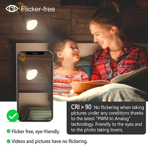 UCB Alexa Light Bulb 130W Equivalent, Smart Light Bulbs Warm White to Daylight Tunable, A19 E26 Bluetooth LED Bulbs Work with Alexa Only