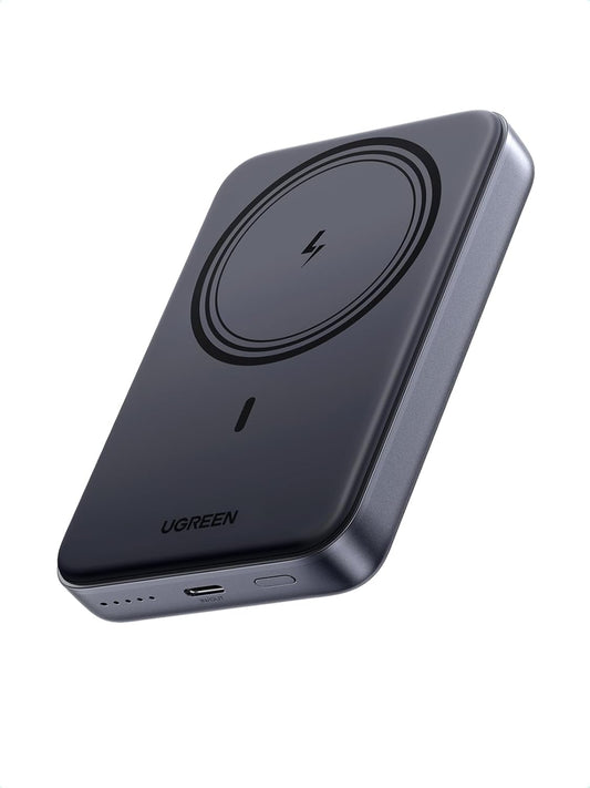 UGREEN Magnetic Power Bank,10,000mAh Wireless Portable Charger, PD 20W Fast Charging Battery Pack with USB-C for Magsafe