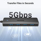 UGREEN USB 3.0 Hub, 4 Ports USB A Splitter Ultra-Slim USB Expander for Mouse, Keyboard, Flash Drive, U Disk, Printer Compatible with Laptop