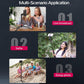 ULANZI MT-44 Extendable Phone Tripod, 59" Selfie Stick Vlog Stand with 2 in 1 Phone Clip, 360° Ball Head Camera Tripod