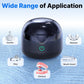 Ultrasonic Retainer Cleaner - UV Dental Cleaning Pod Night Guard Cleaner for Dentures, Aligner, Braces, Toothbrush Heads, Jewelry (Black)