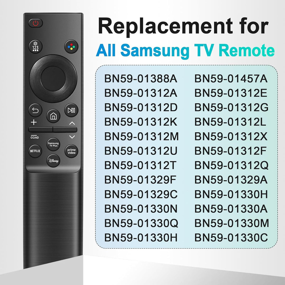 Universal for Samsung TV Remote Control Replacement, Compatible with All Samsung Remote Control for Smart TV Universal Remote