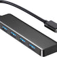 USB 3.0 Hub, VIENON 4-Port USB Hub USB Splitter USB Expander for Laptop, Xbox, Flash Drive, HDD, Console, Printer, Camera, Keyborad