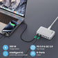 USB C Charger 200W USB C Charger Block, Upgraded GaN III 8-Port Fast Charging Station Hub, PD 65W Laptop Charging Adapter
