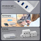 USB C Charger 200W USB C Charger Block, Upgraded GaN III 8-Port Fast Charging Station Hub, PD 65W Laptop Charging Adapter