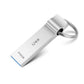 USB Flash Drive 230GB Waterproof USB Stick High Speed Memory Stick 230GB Ultra Large Storage Metal Thumb Drive with Keychain Design