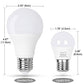 Vgogfly LED Refrigerator Light Bulb 40W Equivalent 120V A15 Fridge Waterproof Bulbs 5 W Daylight White 5000K E26 Medium Base Freezer Home (2 Pack)