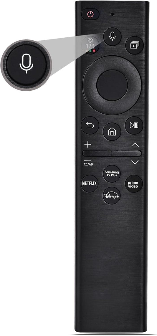 Voice Remote for Samsung Smart TV, Replacement Control for Frame TV, for All 2019 to 2025 Samsung Crystal/UHD/QLED/NEO QLED/ 4K 8K Smart TVs