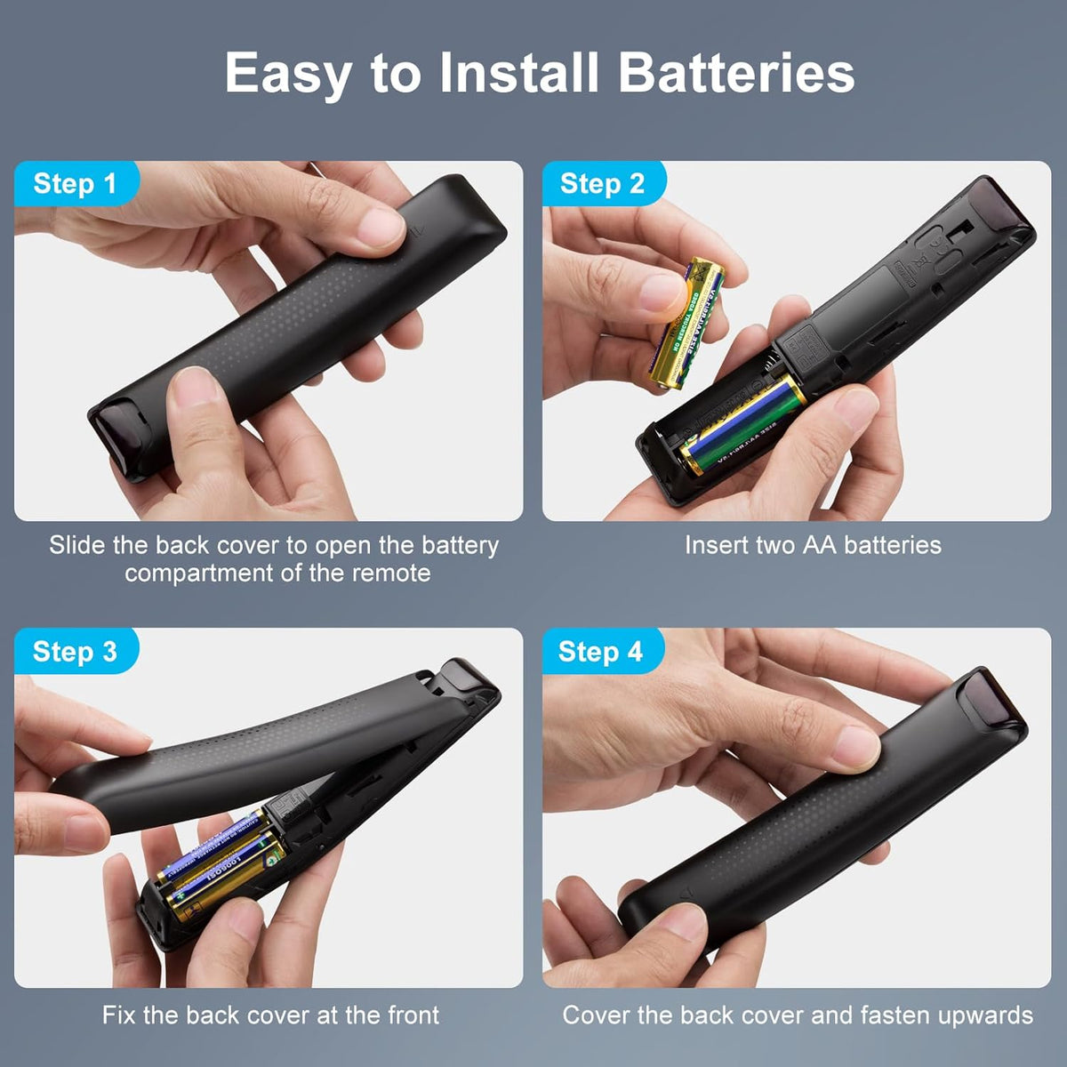 Voice Replacement for Samsung-Smart-TV-Remote, New Upgraded BN59-1266A for Samsung Remote Control with Voice Function.