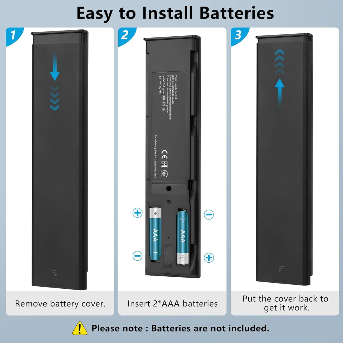 Voice Replacement Remote Control for Sony-Bravia-TVs,for All Sony 4K UHD LED LCD HD Smart TVs.