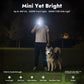 WARSUN Compact Multi-Mode Pocket LED Flashlight - 675LM, USB-C Rechargeable, IPX4, Dual Material, Red/Blue Strobe, for Everyday Carry & Travel