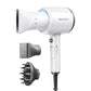 Wavytalk Hair Dryer, Blown Away Ionic Hair Dryer for Curly Hair with Diffuser, 1875W Fast Drying Blow Dryer with Ceramic Technology (White)