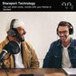Wired Headphones Over Ear, Studio Monitor & Mixing DJ Headphones with 50mm Neodymium Drivers and 1/4 to 3.5mm Jack for Guitar AMP Podcast Piano