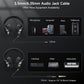 Wired Headphones Over Ear, Studio Monitor & Mixing DJ Headphones with 50mm Neodymium Drivers and 1/4 to 3.5mm Jack for Guitar AMP Podcast Piano