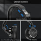 Wired Headphones Over Ear, Studio Monitor & Mixing DJ Headphones with 50mm Neodymium Drivers and 1/4 to 3.5mm Jack for Guitar AMP Podcast Piano