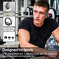 Wireless Earbuds 75hrs Bluetooth 5.4 Headphone Sport, Bluetooth Earbuds Stereo Deep Bass Over Ear Bud with Earhooks, ENC Noise Cancelling Mic