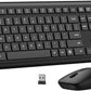 Wireless Keyboard and Mouse Combo, Full Size Silent Ergonomic Keyboard and Mouse, Long Battery Life, Optical Mouse