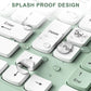 Wireless Keyboard and Mouse Combo, Full-Sized Wireless Keyboard and Adjustable DPI Mouse, 2.4GHz USB Receiver, Silent Keyboard (Avocado Green)
