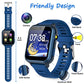 Wiszodet Kids Smart Game Watch with 39 Games HD Touch Screen Video Camera Music Player Pedometer Flashlight Alarm Clock 12/24 hr