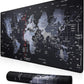 XXL Professional Large Mouse Pad & Computer Game Mouse Mat (35.4x15.7x0.1IN, Map) (90 * 40 Map)