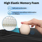 YIWEI Ergonomic Mouse Pad with Wrist Support - Gel Memory Foam Mouse Mat for Computer Keyboard & Laptop - Non-Slip Base (Black)