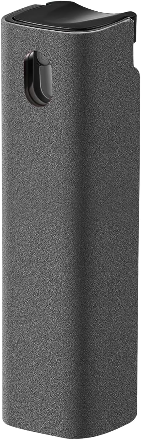 YTT Touchscreen Mist Cleaner, Screen Cleaner, for All Phones, Laptop and Tablet Screens,Two in One Spray and Microfiber Cloth (Grey)