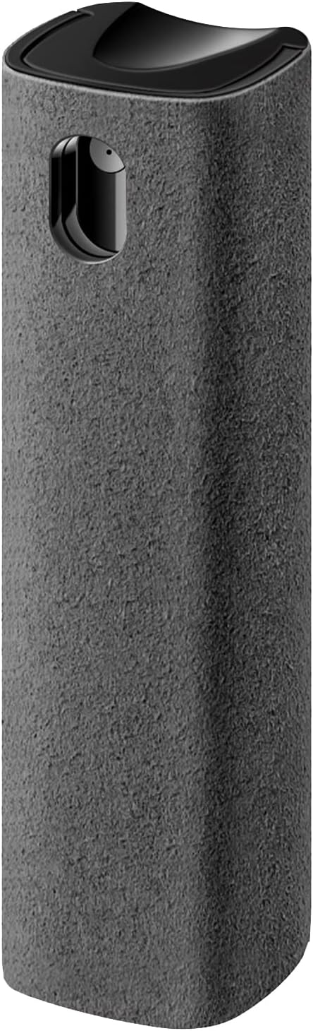YTT Touchscreen Mist Cleaner, Screen Cleaner, for All Phones, Laptop and Tablet Screens,Two in One Spray and Microfiber Cloth (Grey)